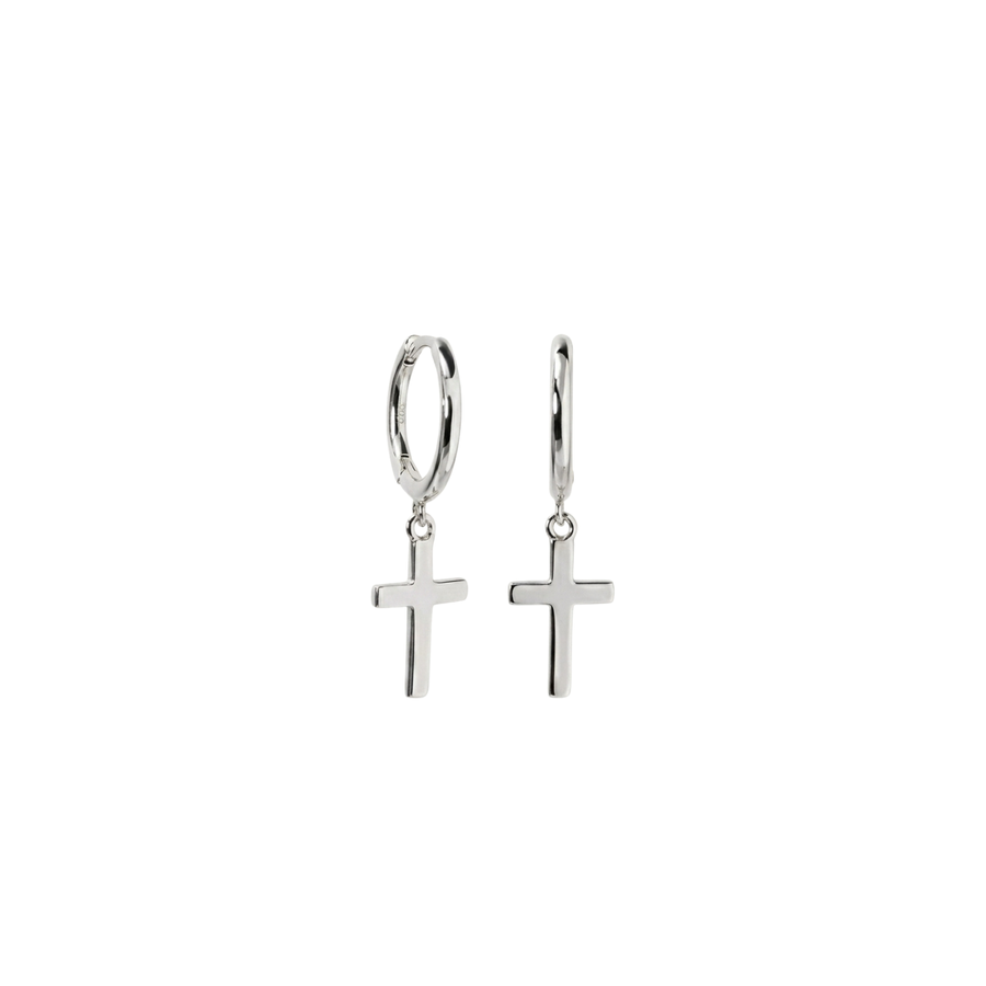 Aurea Cross Hoops