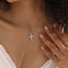 Eternal Cross & Crown Necklace - Set of 3
