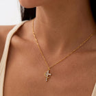 Eternal Cross & Crown Necklace - Set of 3