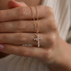 Eternal Cross & Crown Necklace - Set of 3